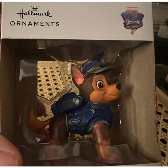 Hallmark PAW Patrol The Movie Chase Christmas Ornament 3” Nickelodeon NIB 2021 - Picture 6 of 12